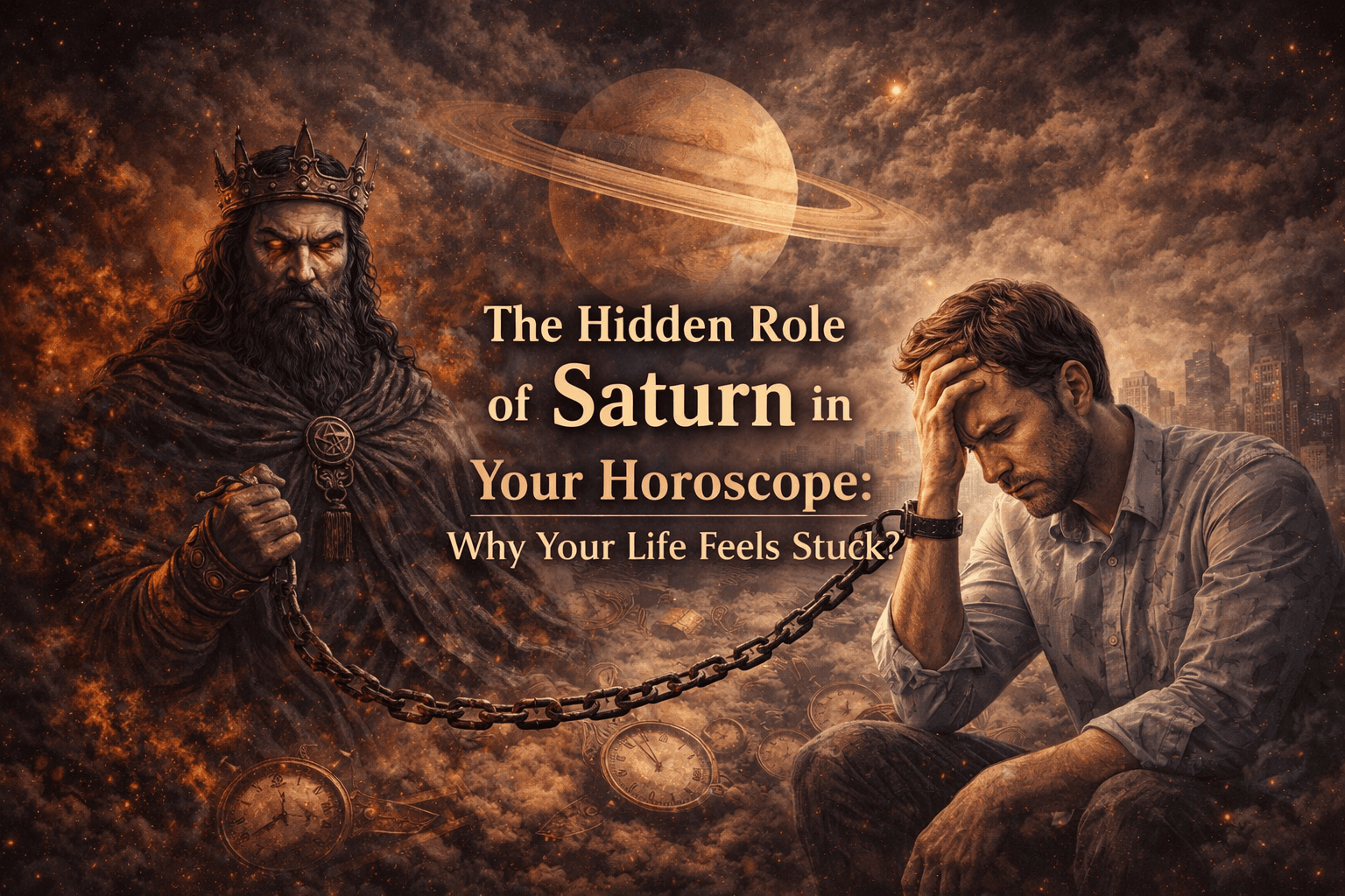 The Hidden Role of Saturn in Your Horoscope: Why Your Life Feels Stuck?